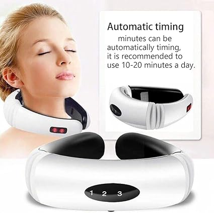 Masajeador Cervical Inteligente de Pulso Electromagnético