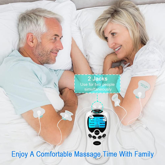 Máquina de Terapia Digital con Electrodos de Pulso (TENS)