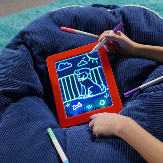 Pizarra Mágica LED de Dibujo Neón para Niños