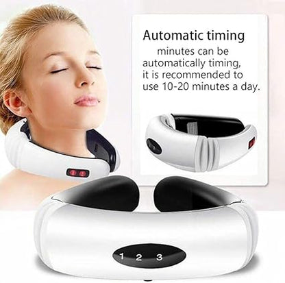 Masajeador Cervical Inteligente de Pulso Electromagnético