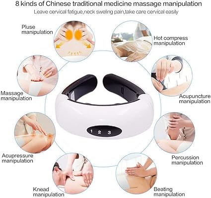 Masajeador Cervical Inteligente de Pulso Electromagnético