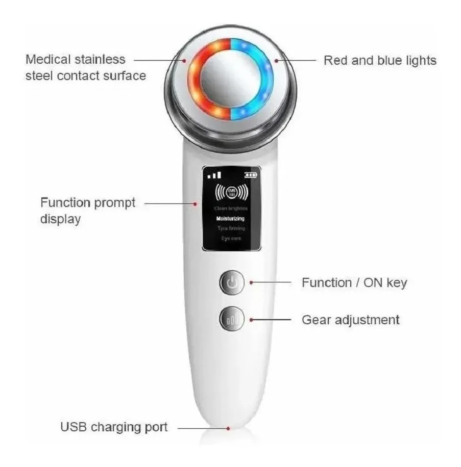 Masajeador Facial Ultrasónico