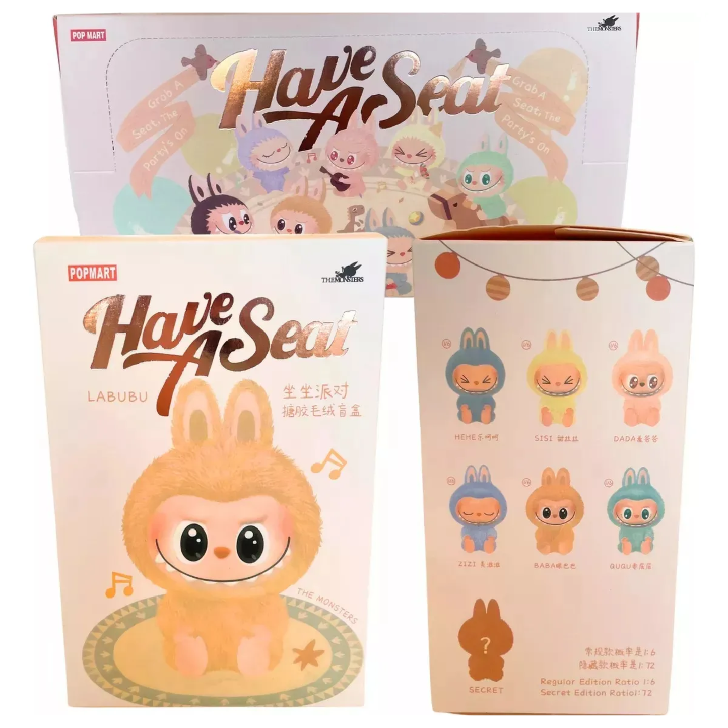 Llavero de Felpa LABUBU THE MONSTERS