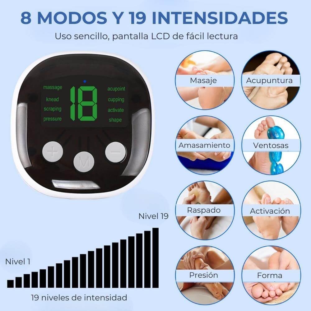 Masajeador de Pies con Tecnología EMS