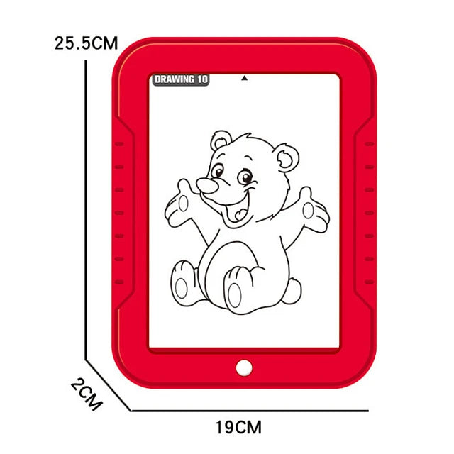 Pizarra Mágica LED de Dibujo Neón para Niños