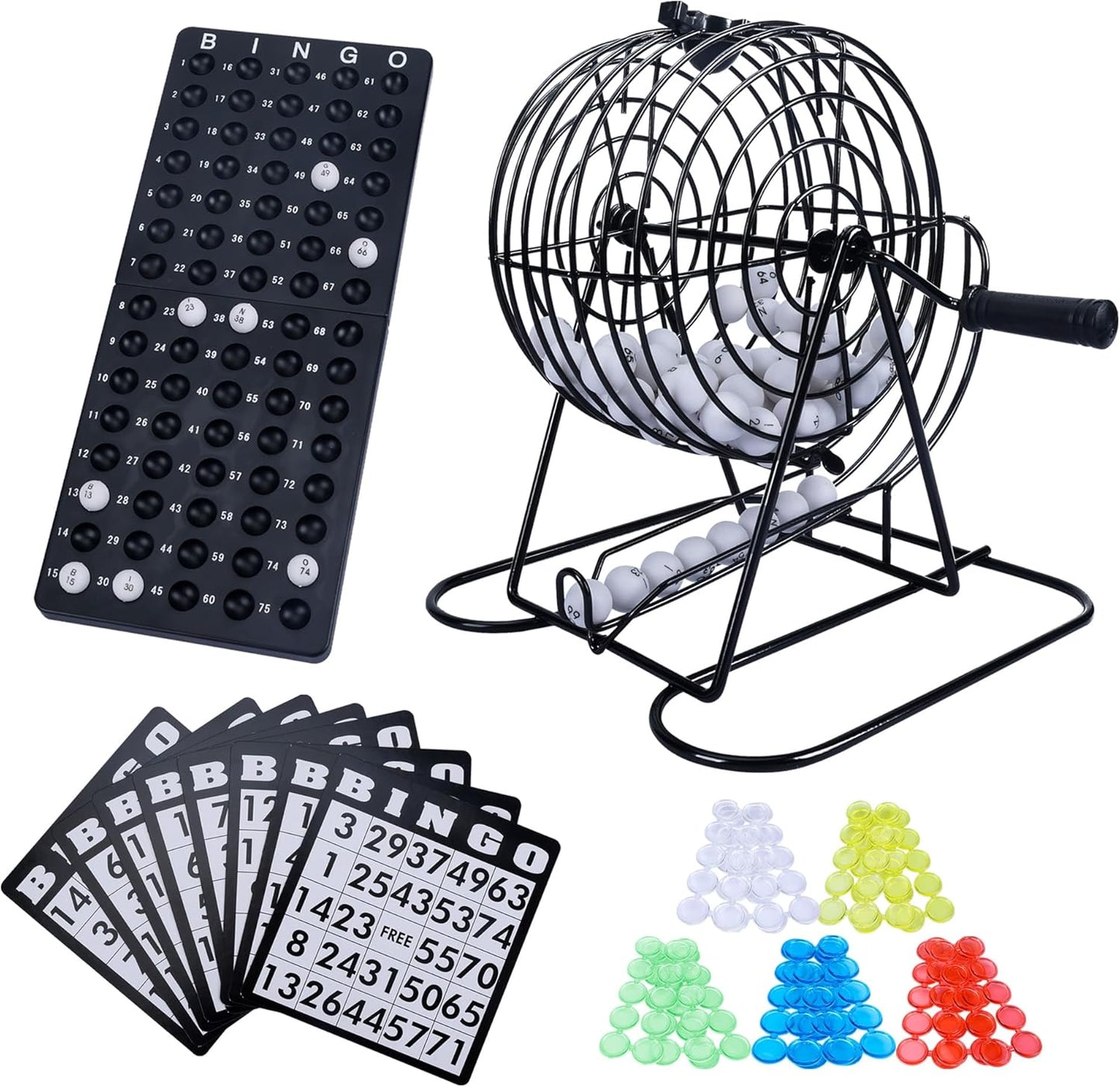 Set de Juego BINGO Clásico Metálico