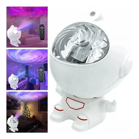Proyector Galaxia de Astronauta con Efectos de Nebulosa y Control Remoto