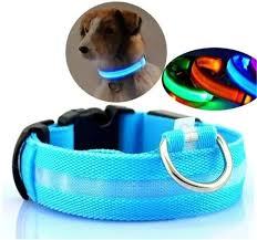 Collar LED de Seguridad Ultra Brillante y Recargable para Perros